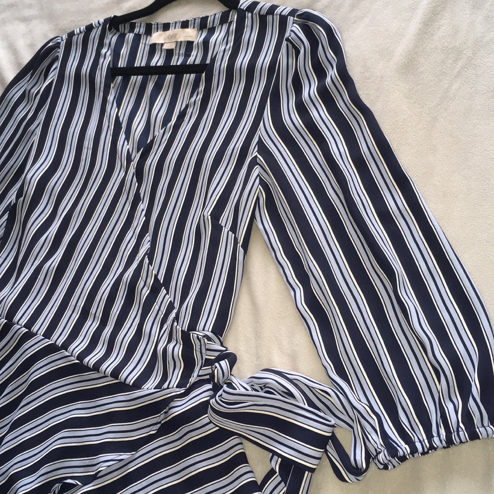 LOFT Wrap Blouse - Picture 5 of 5